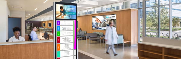 Beneficios de la cartelería digital para Hospitales o Clínicas