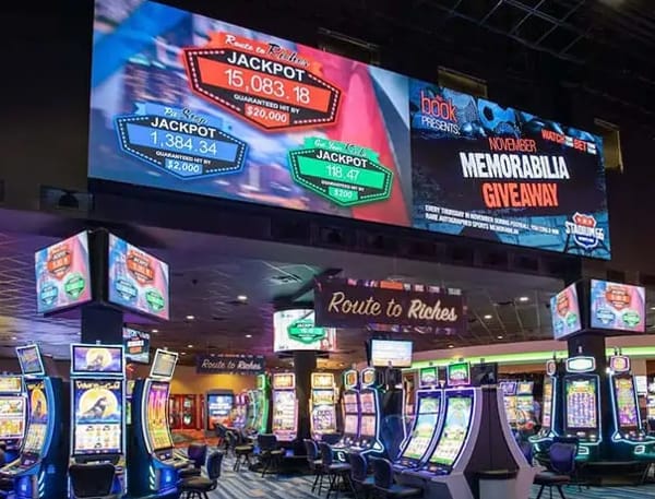 Señalización digital en casinos
